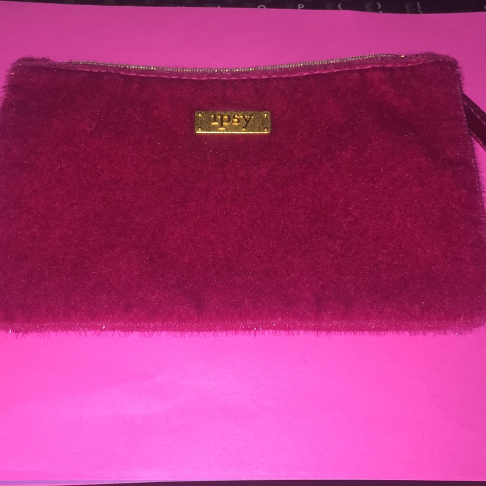 Ipsy Furry Bag